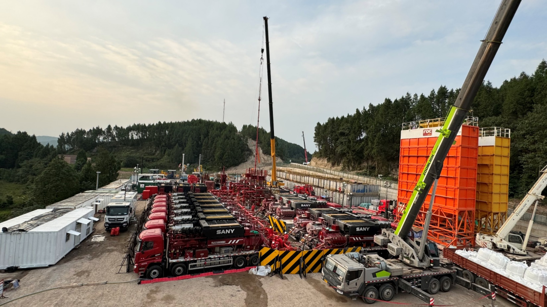 再创新高 | 角109井场全面投产 八角场气田日产量突破260万方